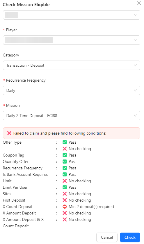 Check Mission Eligible Image