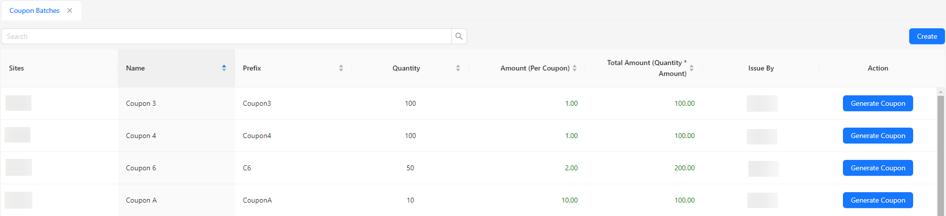 Coupon Batch Listing Image