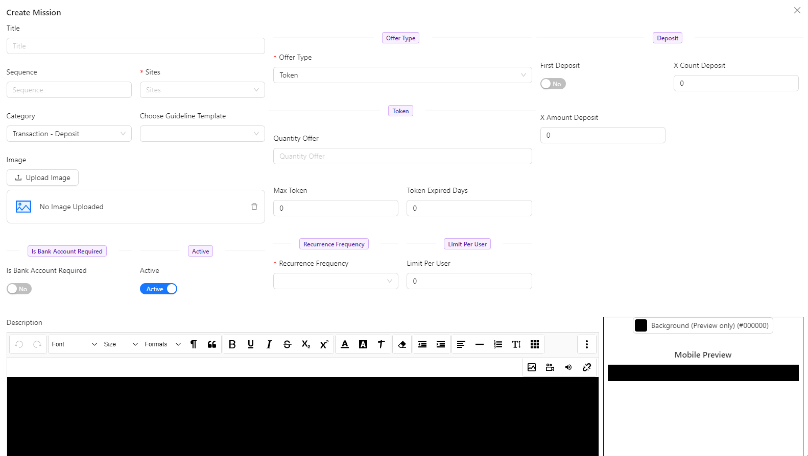 Create Edit Mission Image