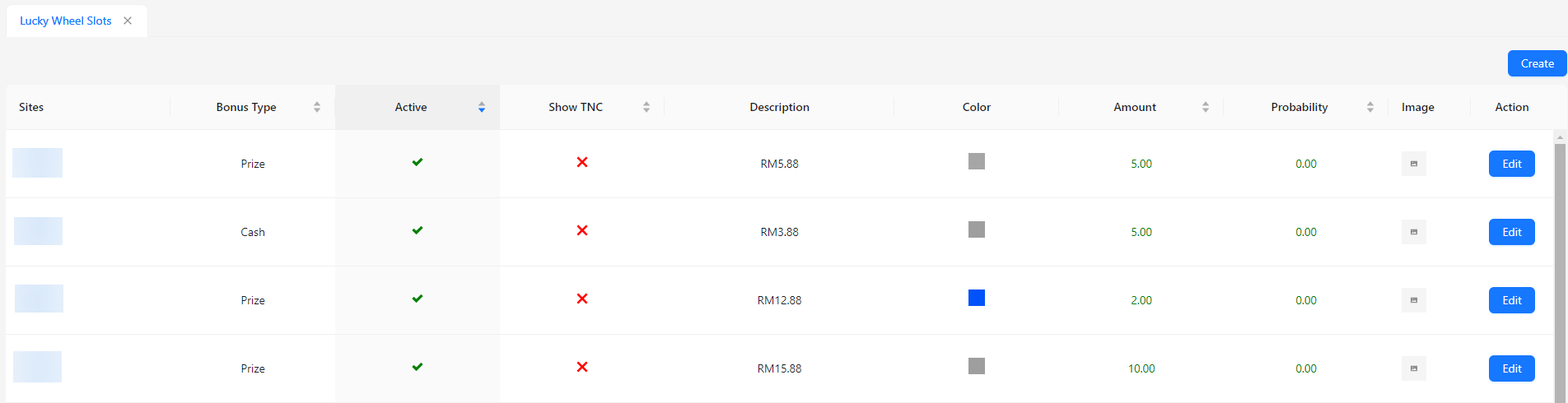 Lucky Wheel Slot Listing Image
